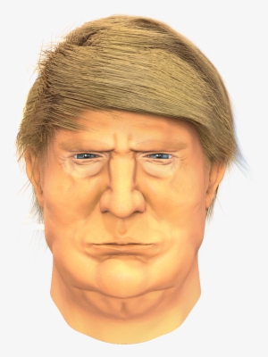 Donald Trump Head Sculpt - Sketch