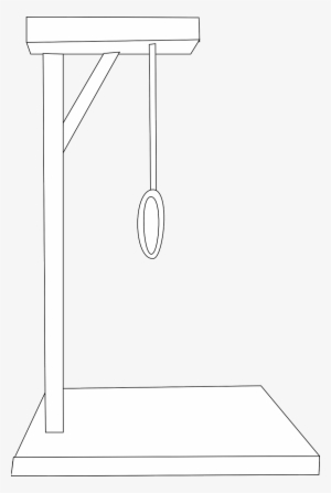 Rope Hanging Gallows - Executed Clipart