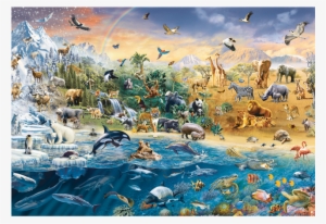 Our Wild World - Ravensburger Puzzle 1500 Piece