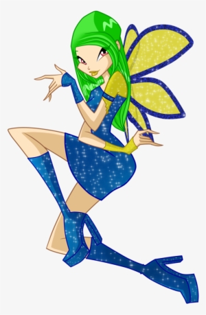azure of watercolors magic winx by glimmeringangel - watercolor painting