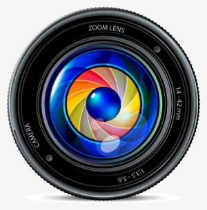 Photo Camera Vector - Camera Lens Logo Png