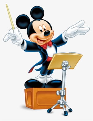 Mickey Mouse Png Clipart - Mickey Mouse Conductor