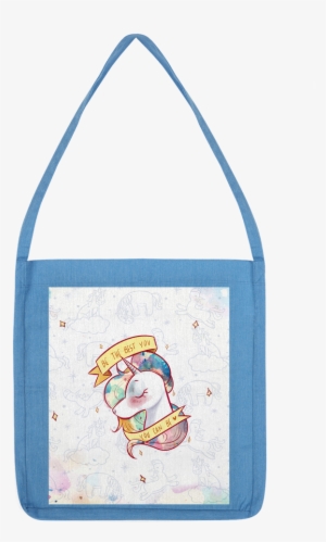 Watercolor Unicorn With Pattern ﻿classic Tote Bag - Tote Bag