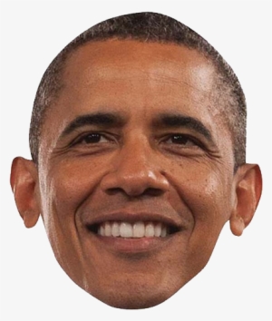 Graphic Free Stock Barack Png - Barack Obama Face Only