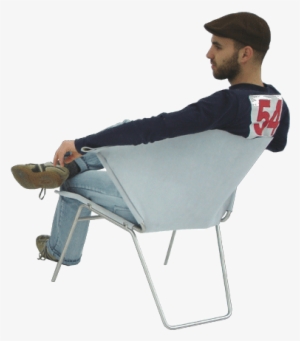 Person Sitting On Chair Png