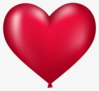 Heart Shaped Balloon Png Image - عکس بادکنک قرمز Png
