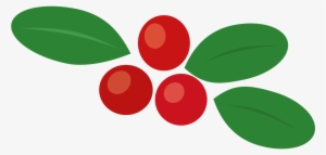 Cowberry Berry Autumn Leaf Food Png Image - Berry Vector Png