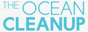 The Ocean Cleanup Logo - Logo The Ocean Clean Up