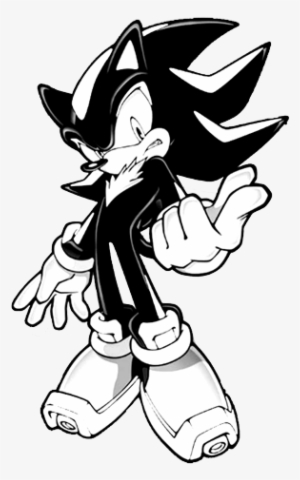 How To Draw Shadow The Hedgehog With Step By Step Drawing - Sonic The Hedgehog Shadow Cloth Wall Scroll Poster