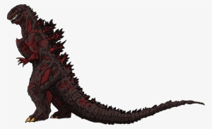 Godzilla Titanosaurus Drawing Kaiju - Shin Godzilla No Background