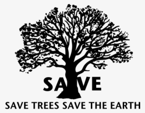 Free Png Save Tree Png Images Transparent - Save Tree Logo Black
