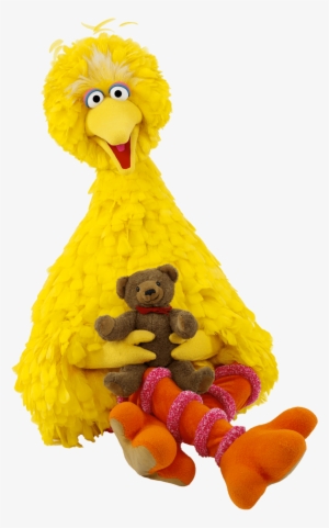 Sesame Street Big Bird With Teddybear Png - Big Bird And Mr Snuffleupagus