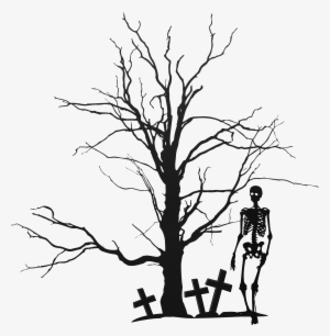 Branch Vector Halloween Tree - Halloween Png