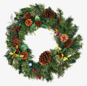 Free Icons Png - Teachers Friend Tf-8221 Evergreen Wreath Two Sided
