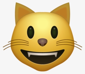 Download Smiling Cat Iphone Emoji Jpg - Cat Emoji Png