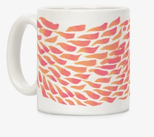 Watercolor Flower Petals Coffee Mug