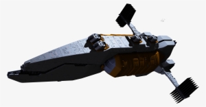 Spaceship Transparent Png Vector Download - Sci Fi Spaceship Png