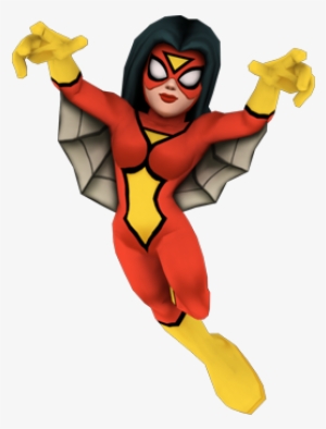 Spider-woman Full Body - Super Hero Squad Png