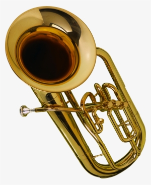Trumpet Png Free Download - Тромбон Інструмент На Черном Фоне