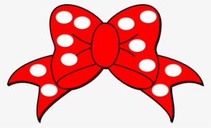 Minnie Mouse Bow Png - Red Minnie Mouse Bow Png