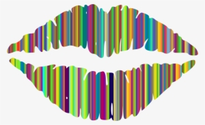 Lipstick Sticker Drawing Kiss - Lips Clip Art