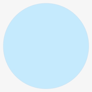 light blue circle outline