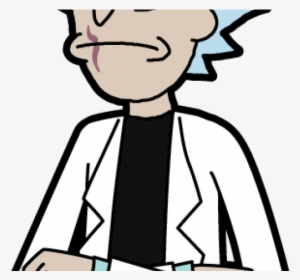 Rick And Morty Clipart Different Kind - Evil Rick