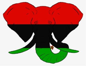 African Elephant Flag Designed By P A - African Elephant