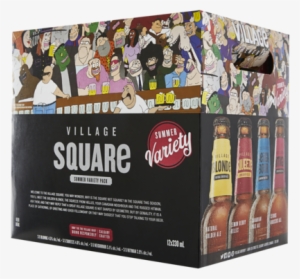 Bret Hart's Illustrations Featured On Village Square - Lager