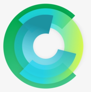 Free Desktop Backgrounds Continuous Integration And - Blue Green Circle Logo Png