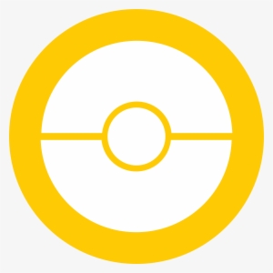 Pokeball Svg - Yellow Facebook Logo Transparent