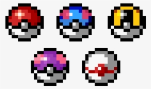 Pokeball Sprite Png - Pokeball Sprites Transparent PNG - 466x285 - Free Download on NicePNG
