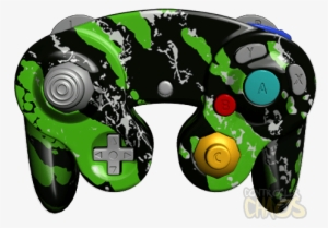 Green Splatter - Nintendo Switch Bowser Controller