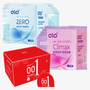 olo condom men's time delay film ultra thin liquid - box