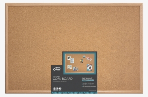 cxm86 package - board dudes 23 inch x 35 inch wood style frame cork
