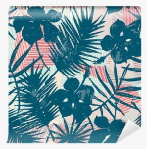 Seamless Exotic Pattern With Tropical Plants - Tropics