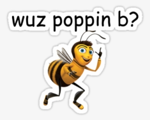 Wuz Poppin B Bee Movie Wuss Poppin Meme Comic Sans - Bee Movie Speech We Are One Colony