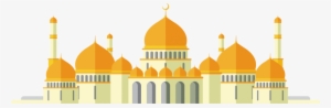 Free Png Mosque Vector Png Images Transparent - Mosque Vector Yellow Png