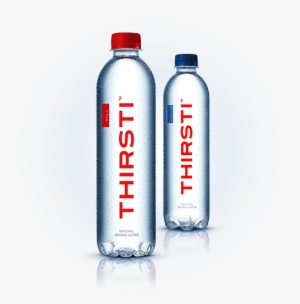 Two Bottles Of Thirsti Natural Spring Water - Thirst