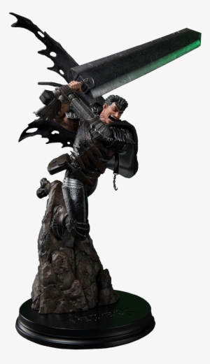 Black Swordsman 27” Statue - Black Swordsman Guts Statue