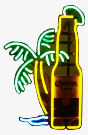 Corona Beer Bottle Png Download - Beer Neon Signs Png