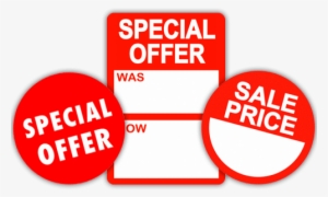 Promotional Stickers - Special Offer