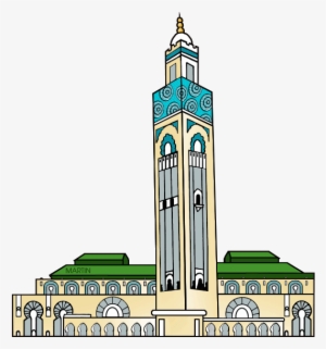 Mosque - Mosquée Hassan 2 Png
