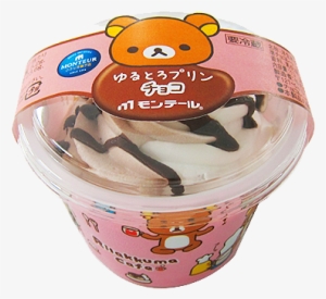 • Food Rilakkuma Sweets Japanese Food Pudding Purin - Sundae