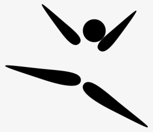 Open - Olympic Pictograms Gymnastics