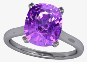 February's Purple Birthstone, Amethyst, Is Named After - Purple Birth Stone Ring