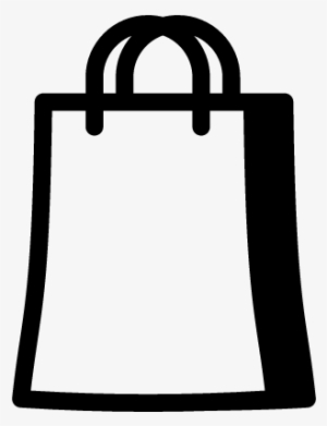 Big Shopping Bag Vector - Shopping Bags Vector Icon