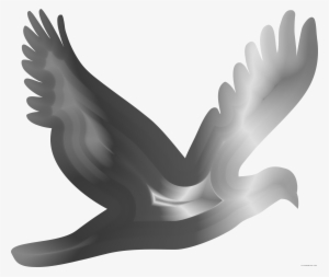 Dove Page Of Clipartblack Com Chromatic Animal - Bird Silhouette