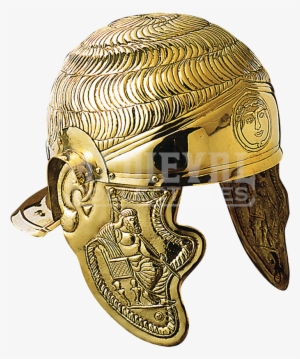 1st Century Roman Cavalry Embossed Helmet - Helmet Roman Costume Designs