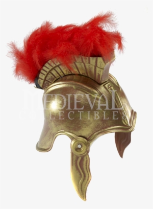 Roman Centurion Costume Helmet - Nicky Bigs Novelties Gold Spartan Roman Soldier Armor